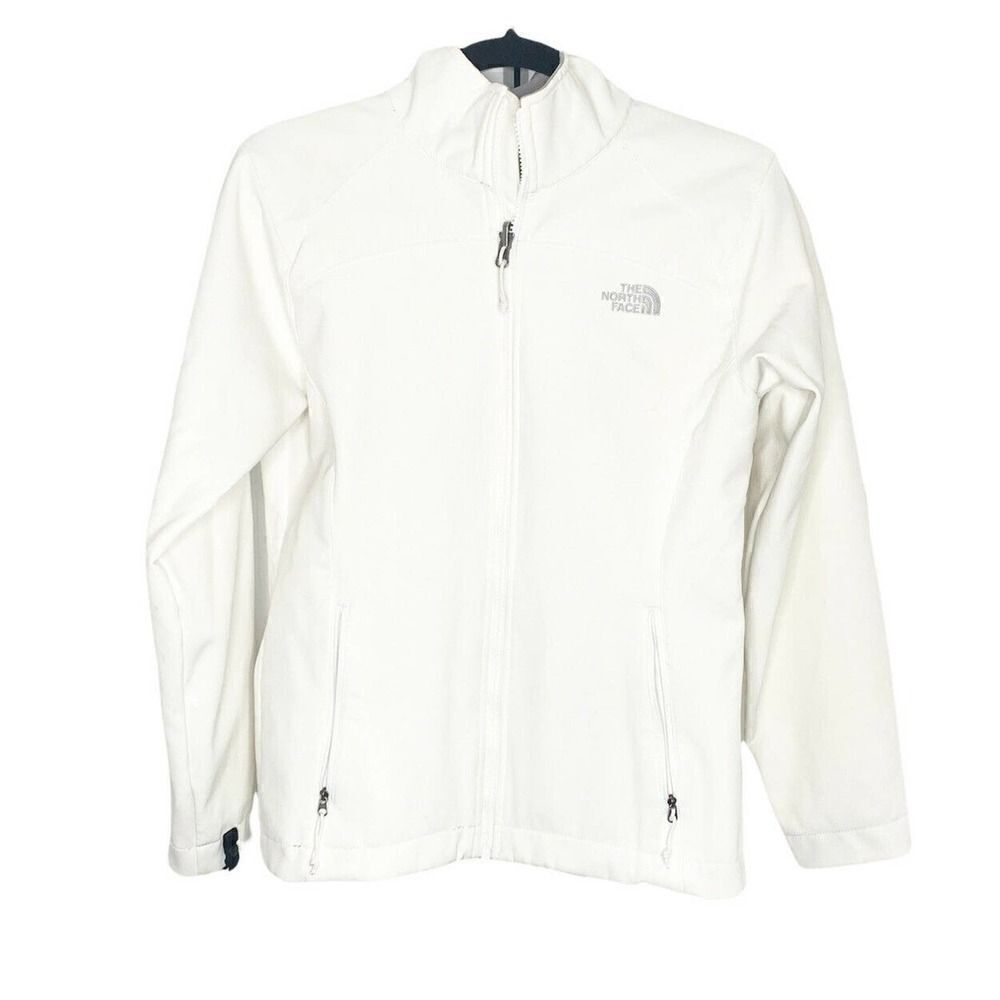 The North Face Apex Risor Softshell Jacket Women’s Medium Off White Size Small